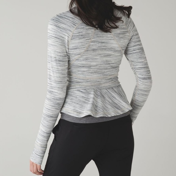 lululemon peplum jacket